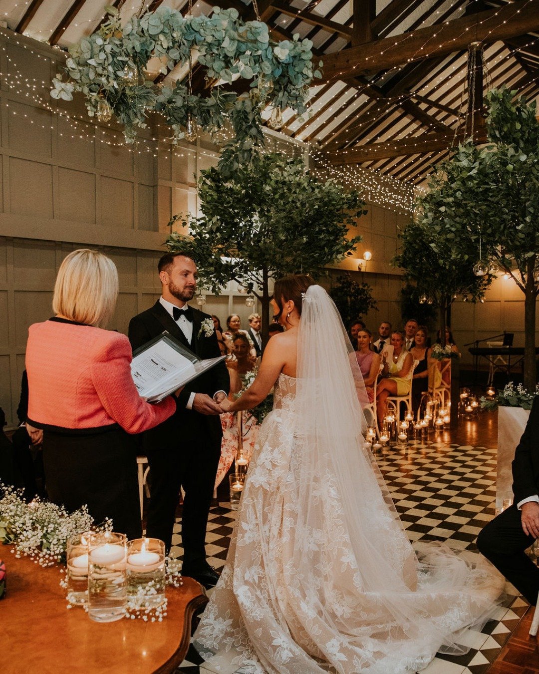 Enchanted Barn Ceremony 
