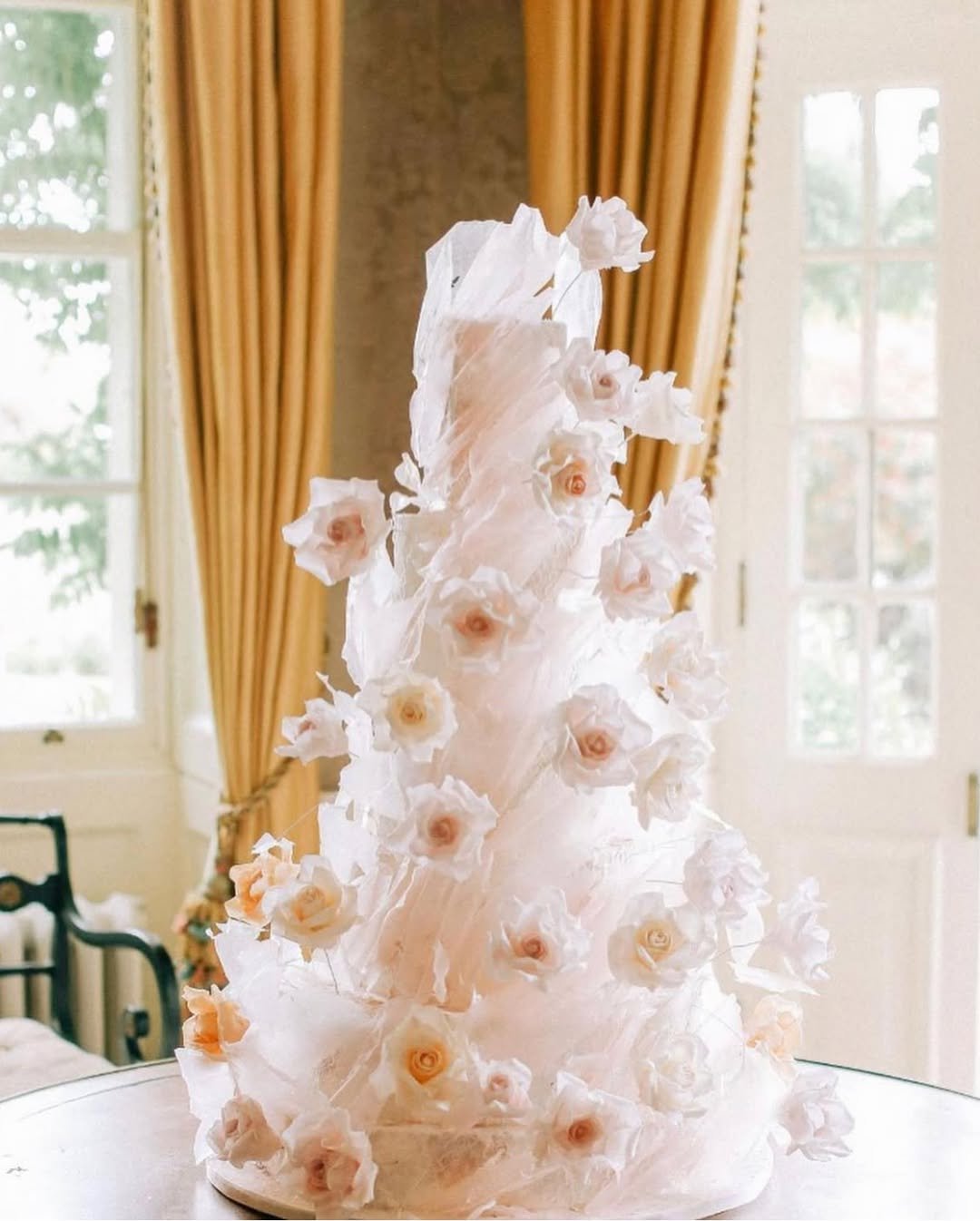 Ethereal Rose Sculpture