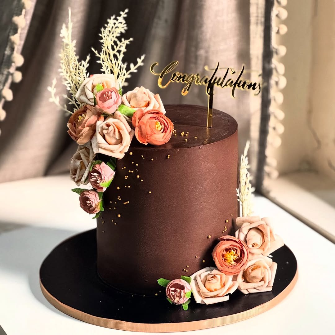Floral Chocolate Statement