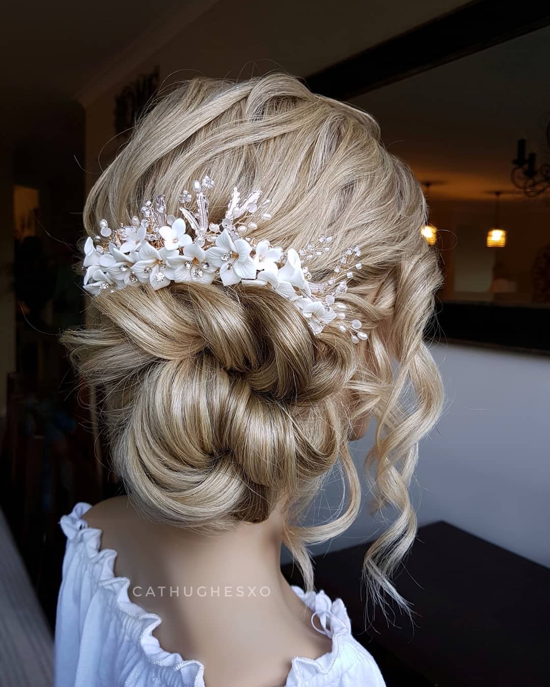 Floral Luxe Updo
