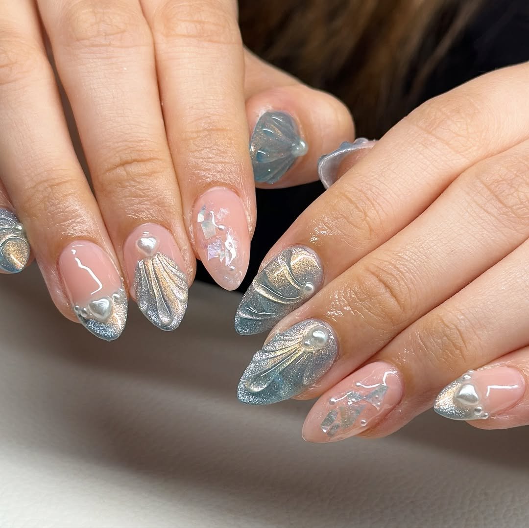 Frosted Mermaid Elegance