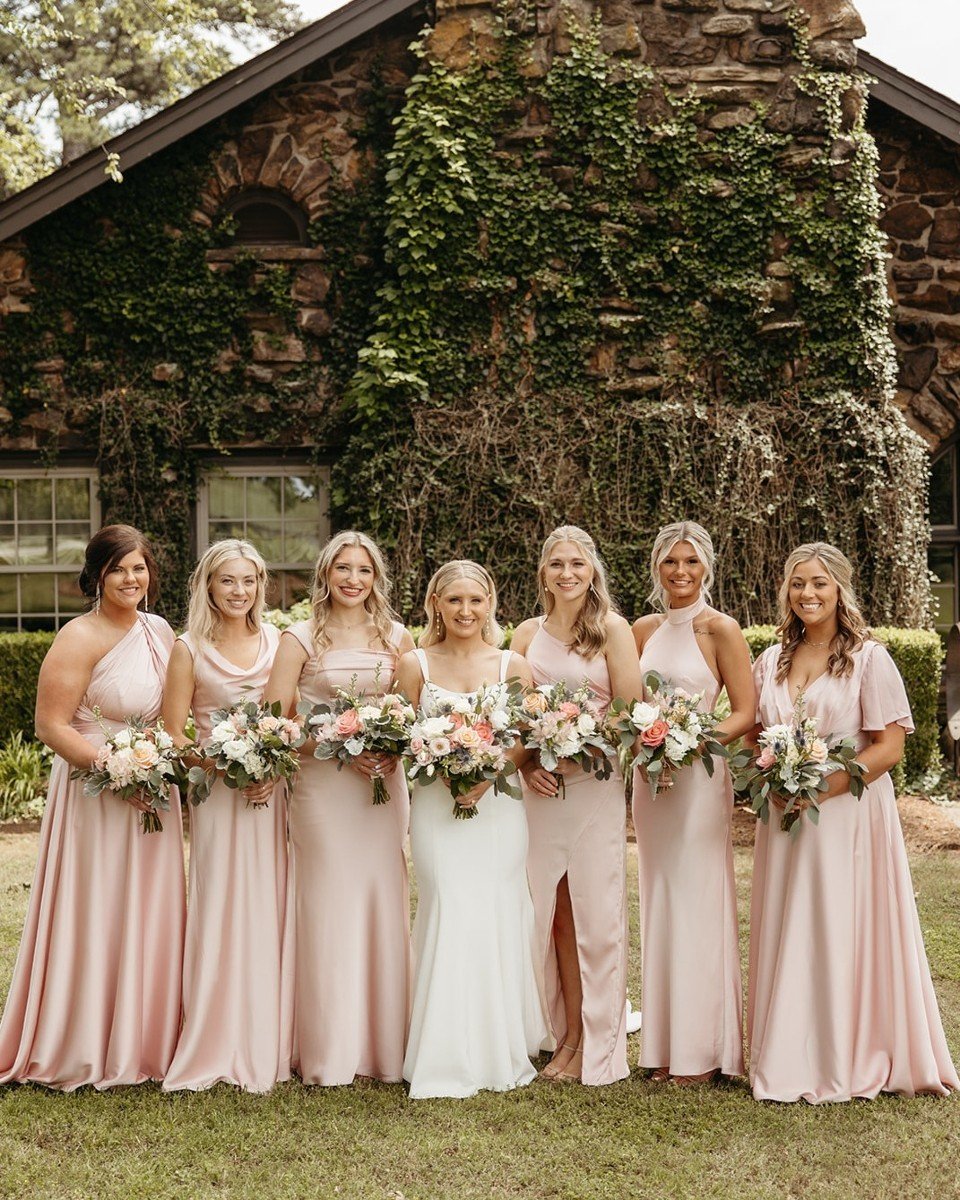 Garden Satin Elegance