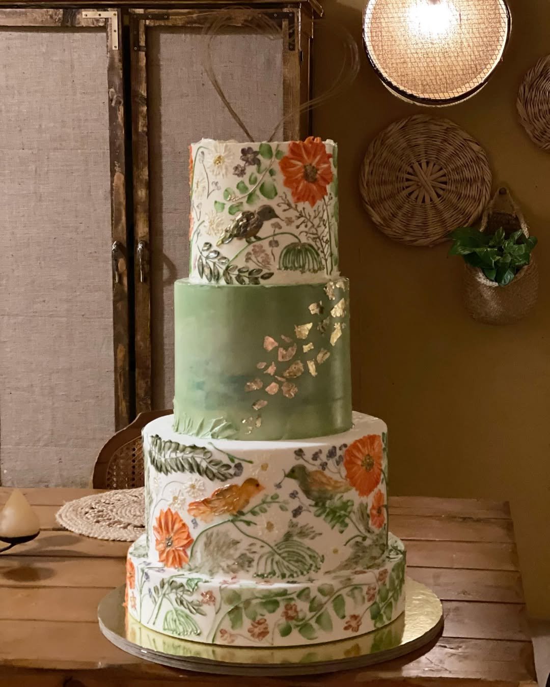  Garden Storybook Cake 