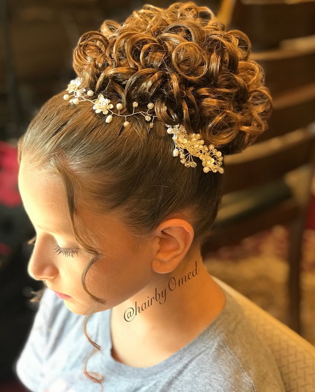 Gilded Curl Crown 