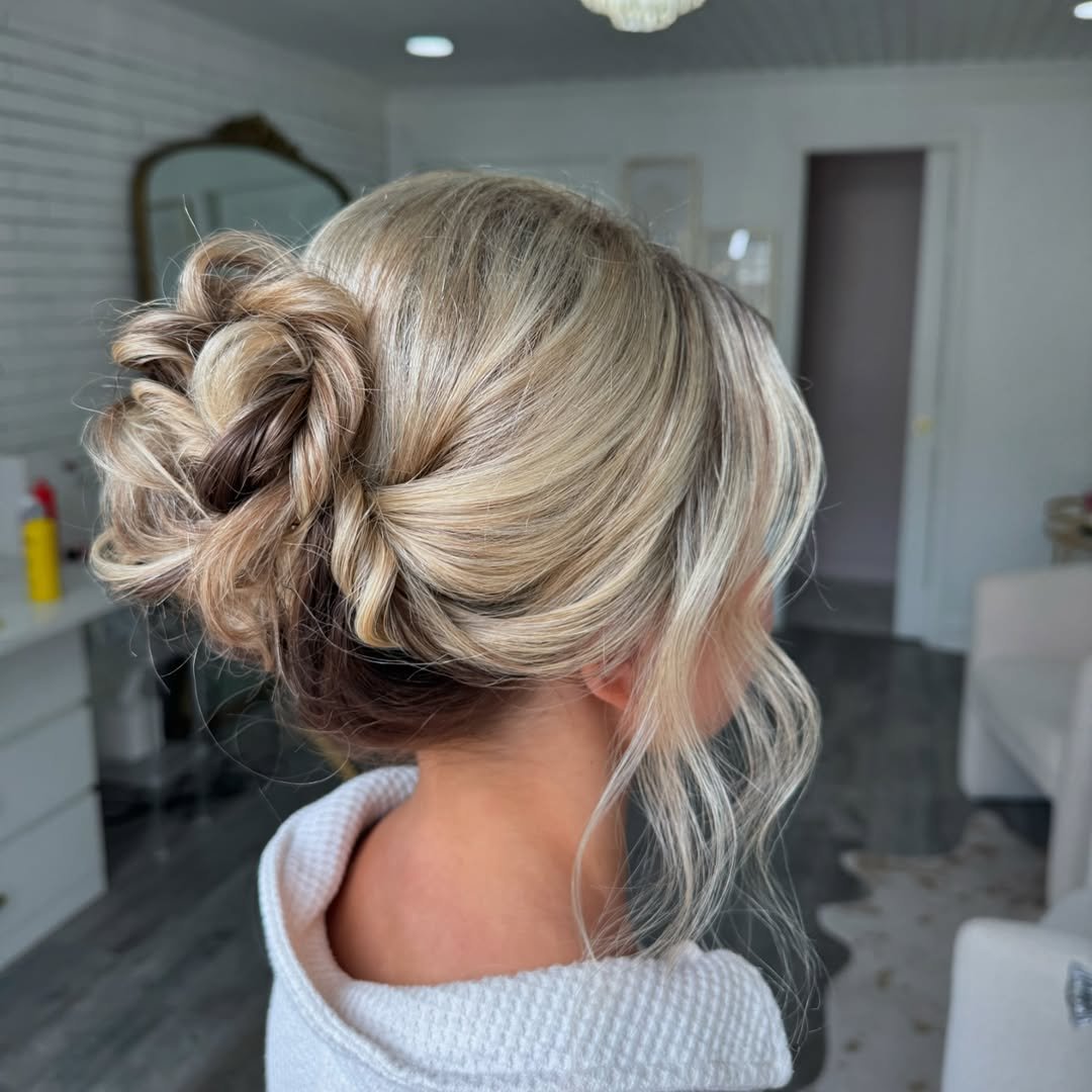 Golden Braided Bloom