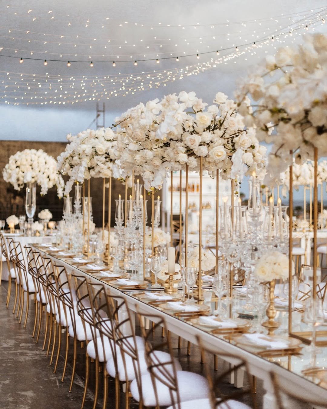 Golden Glam Tablescape