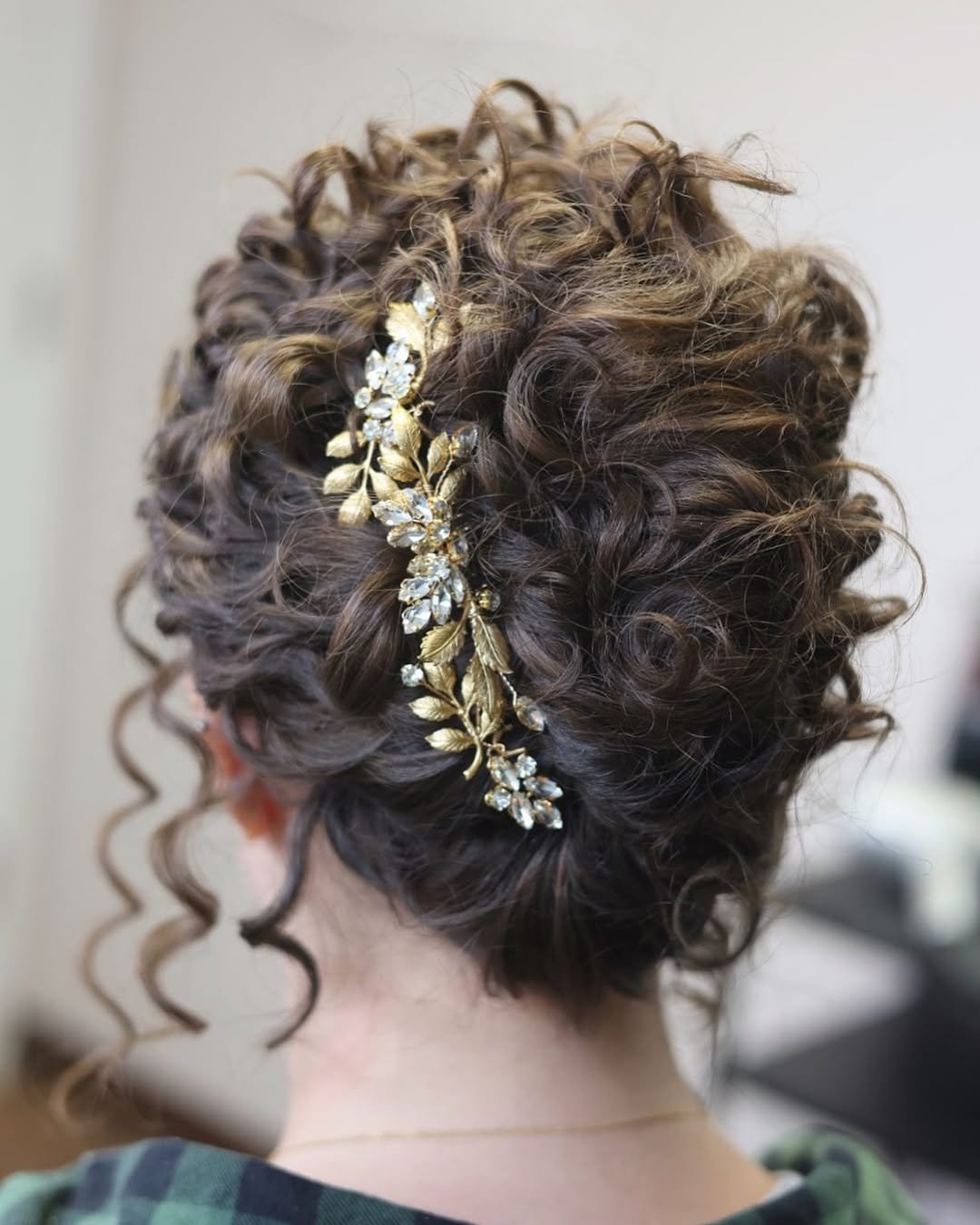 Golden Laurel Updo