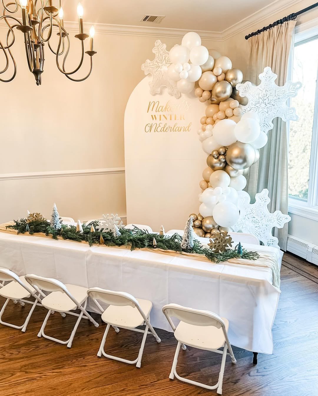 Golden Winter Elegance