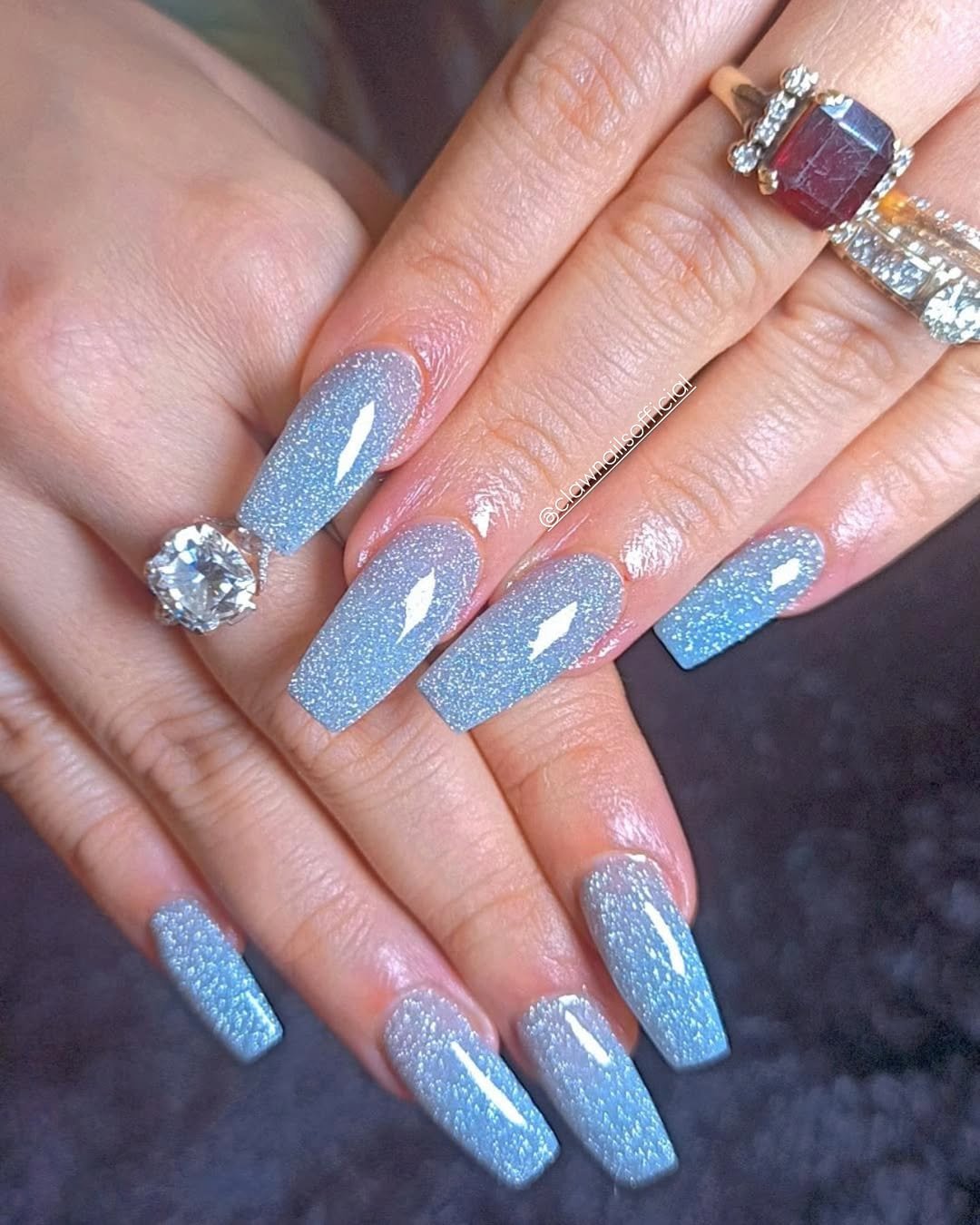 Ice Blue Shimmer