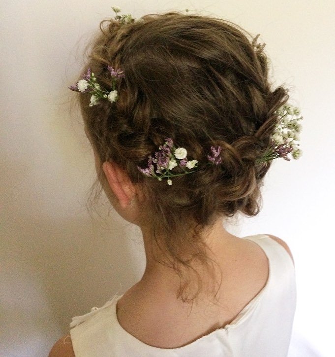 Lavender Braid Halo