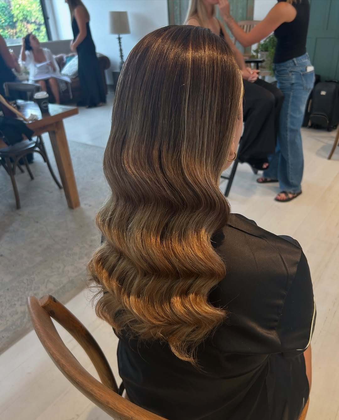 Luxe High Pony Waves