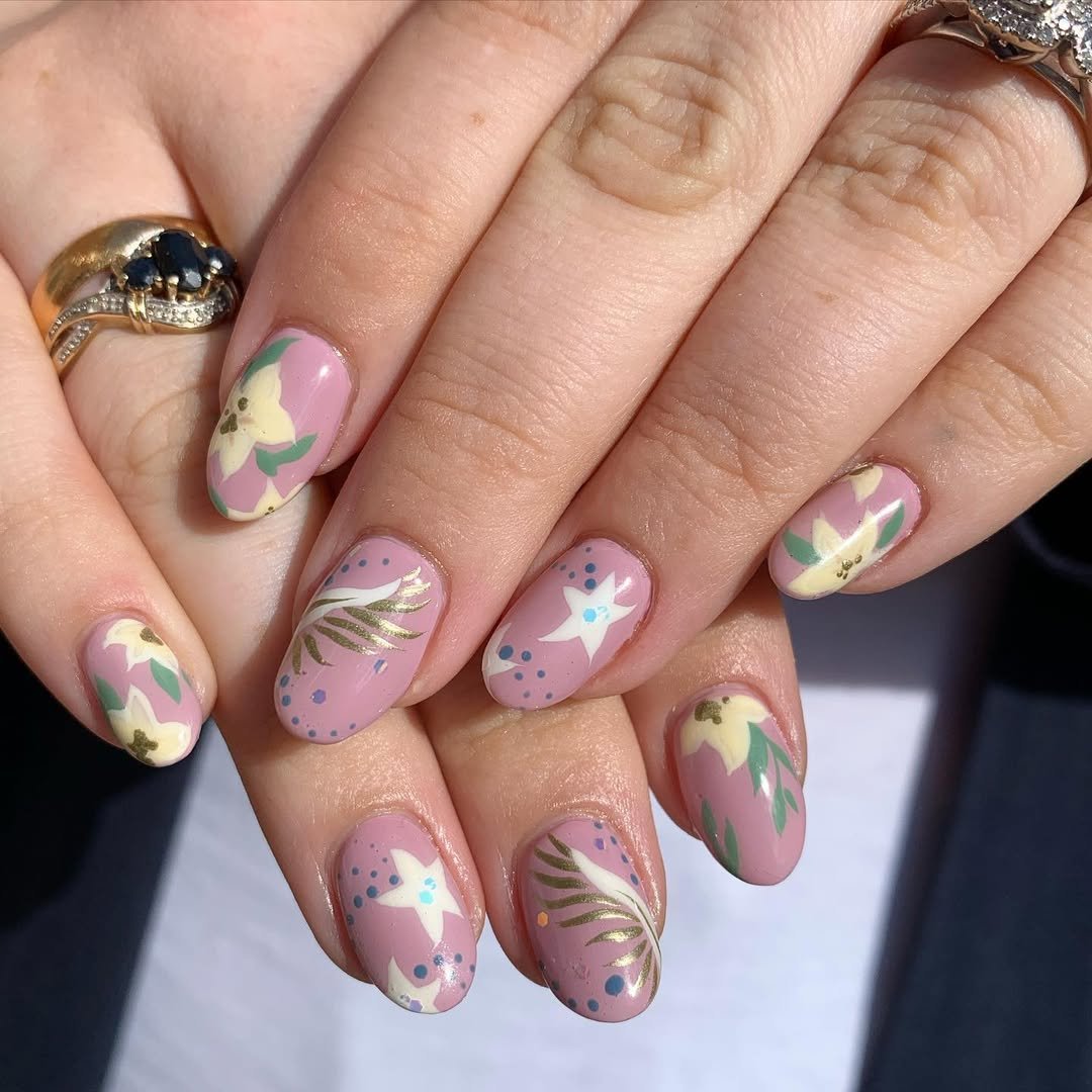 Mauve Garden Glamour 