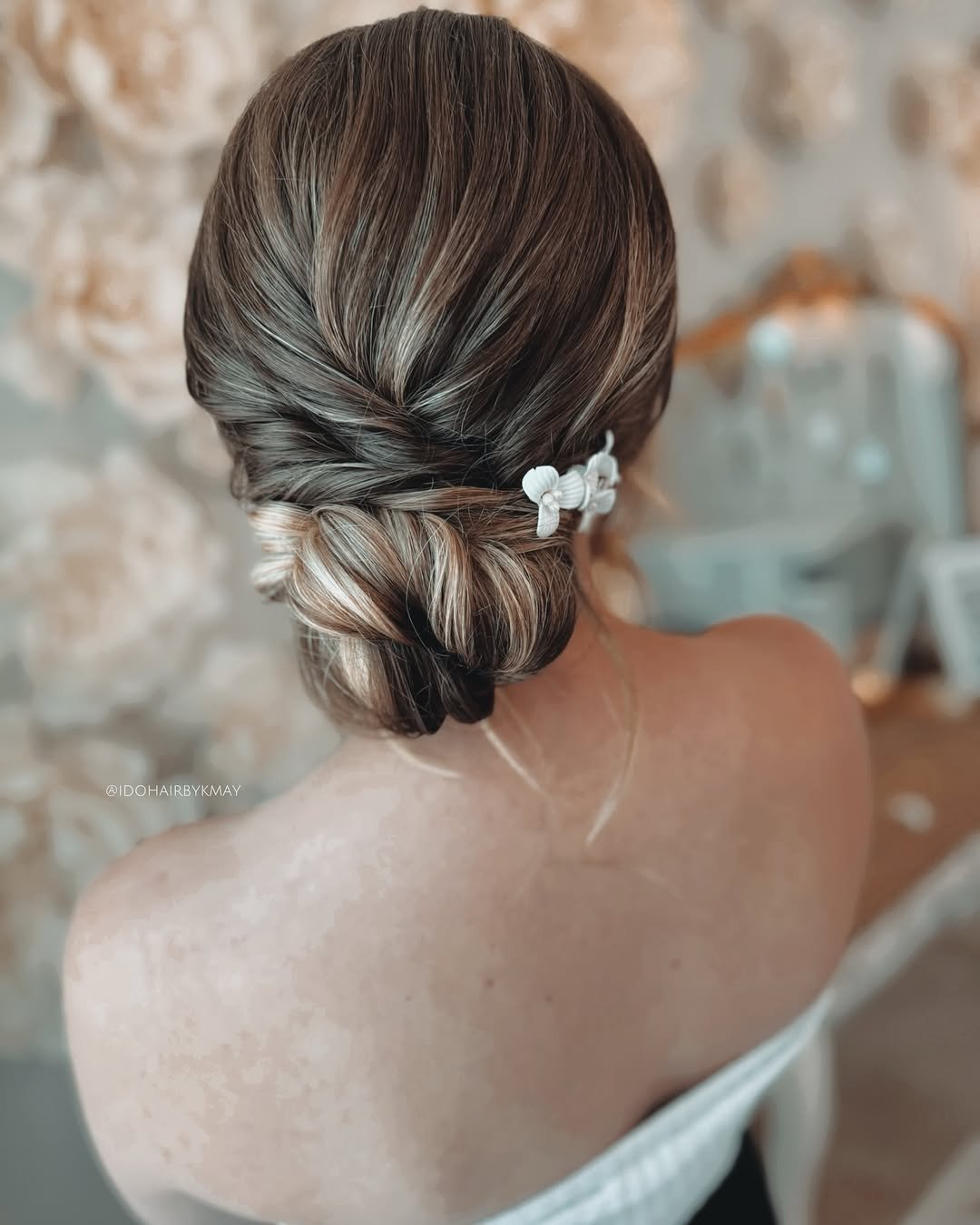 Minimalist Bridal Bun