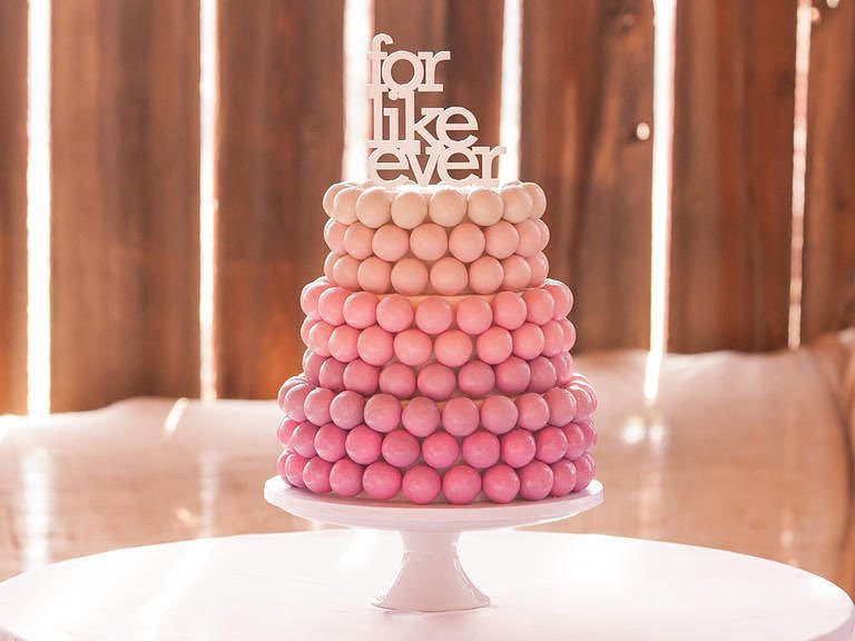  Ombre Cake Pop Tower 