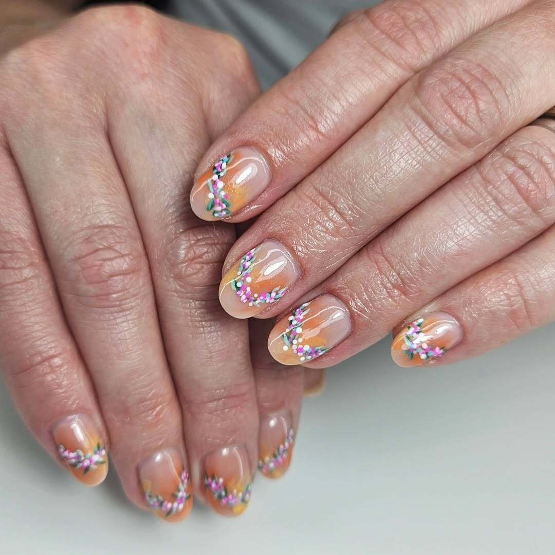 Pastel Confetti Tips 