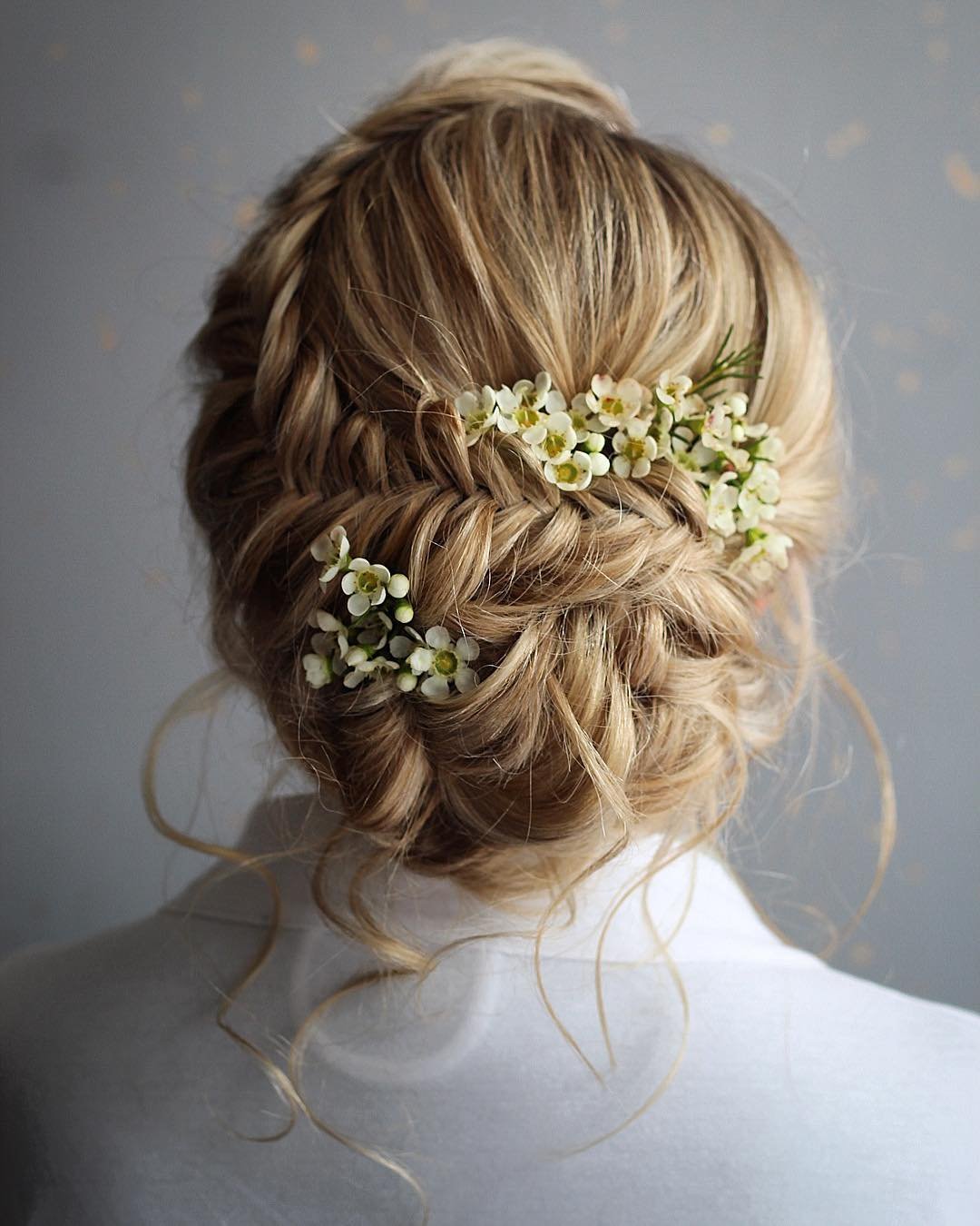 Petal-Braided Bun