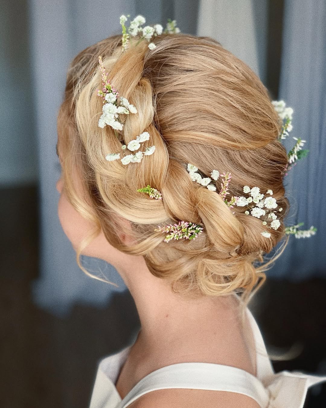 Petal-Touched Updo 
