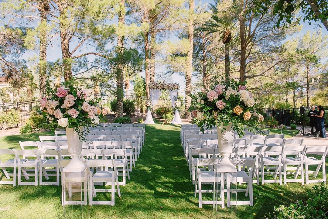 Romantic Garden Setting