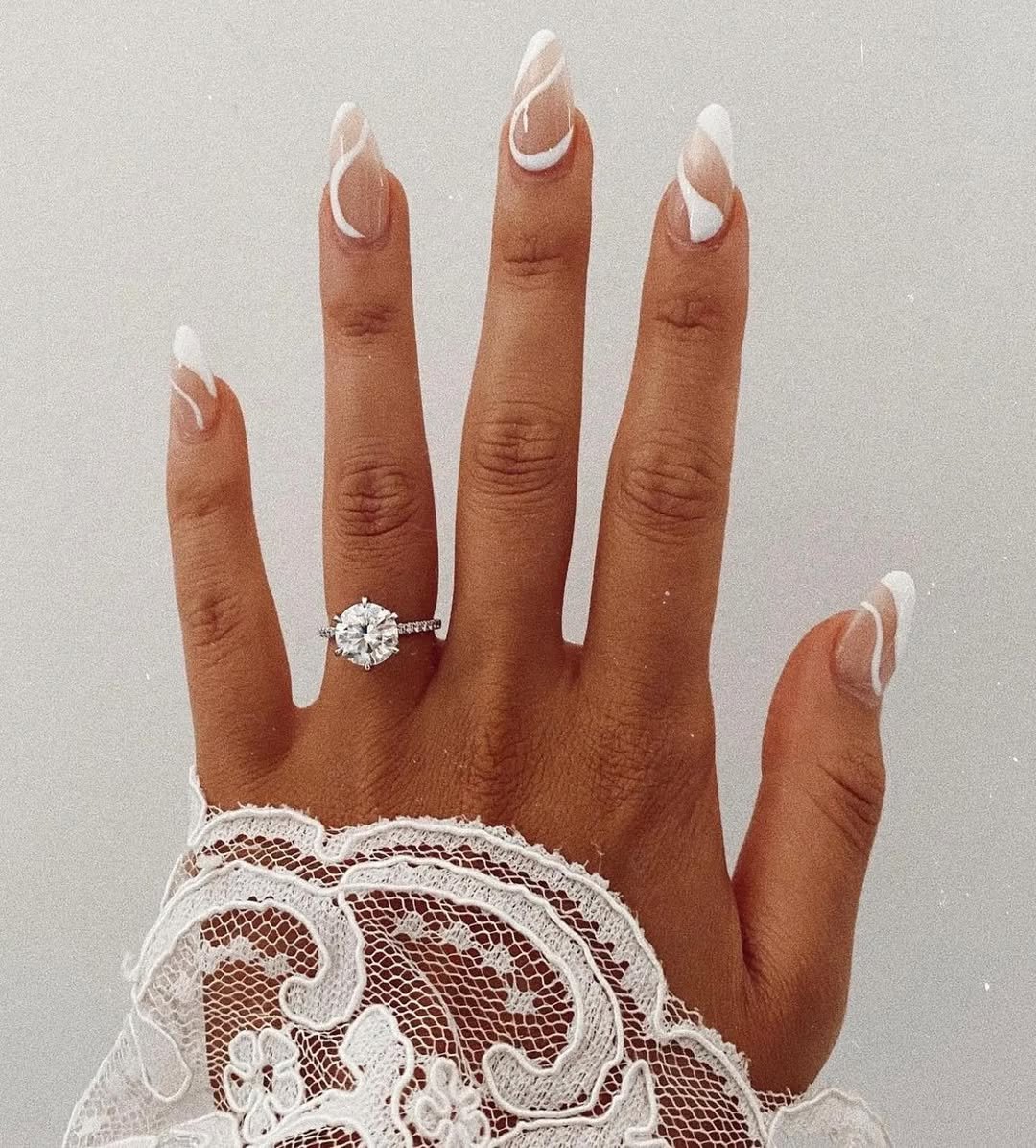 Romantic Lace Swirls