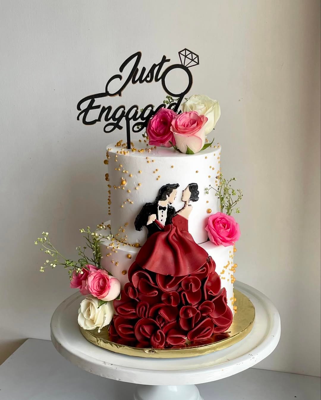 Romantic Red Silhouette 