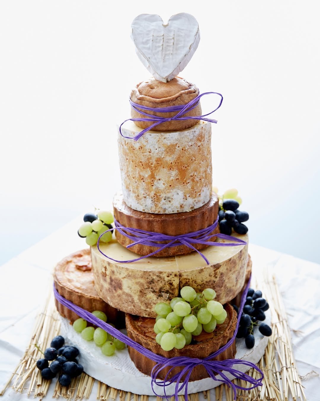 Rustic Cheese Tower 