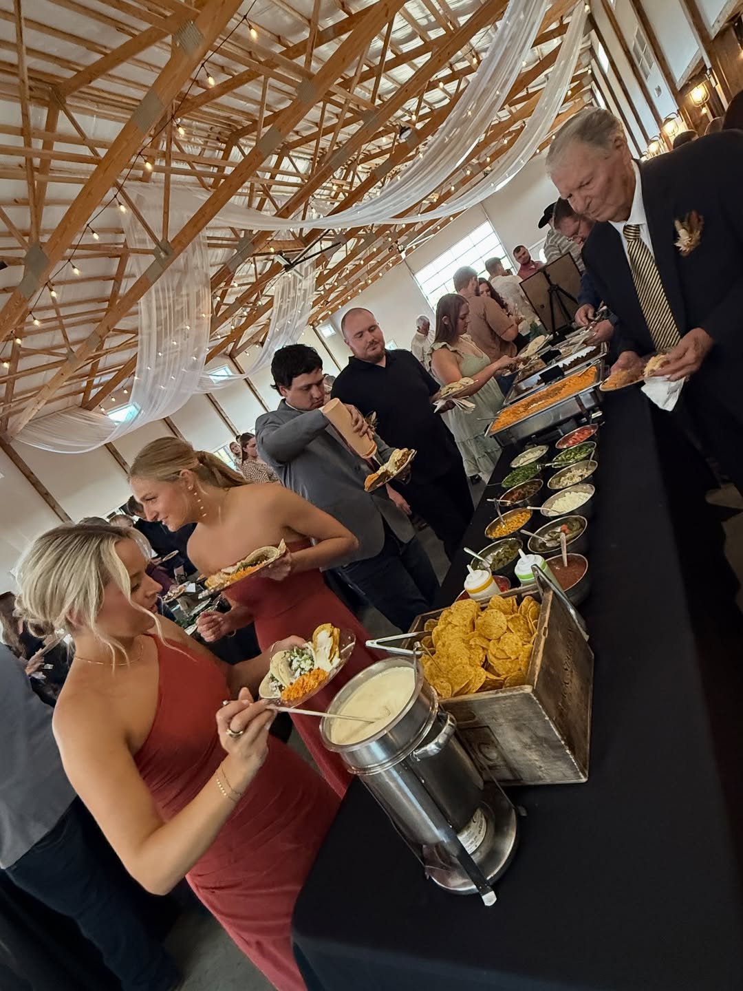 Rustic Glam Taco Line