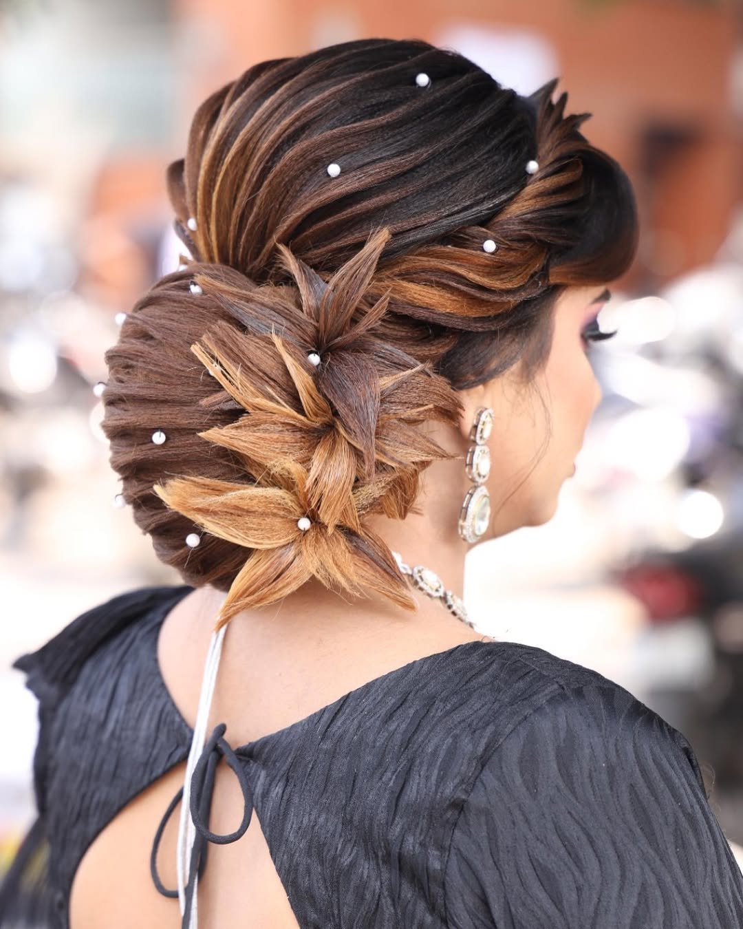 Sculpted Blossom Bun 