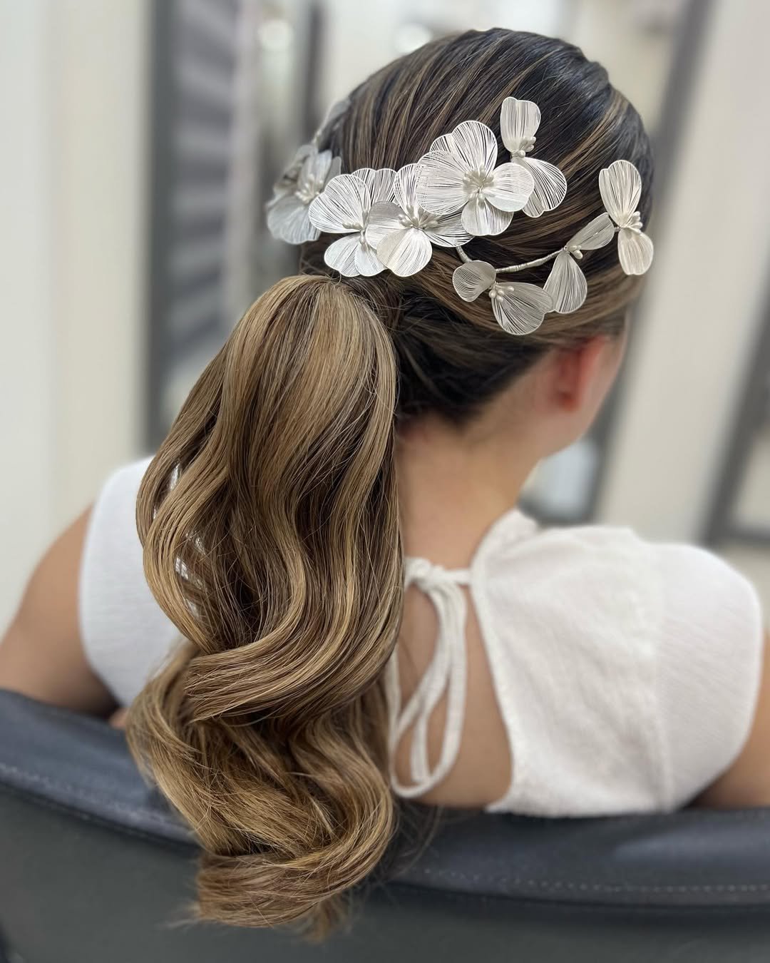 Silver Petal Elegance 