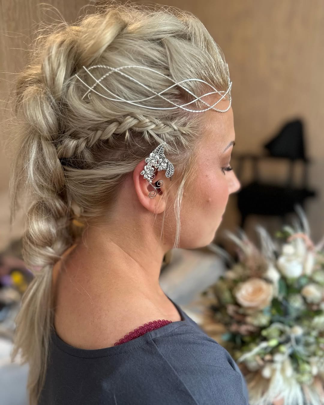 Silver Warrior Braids 