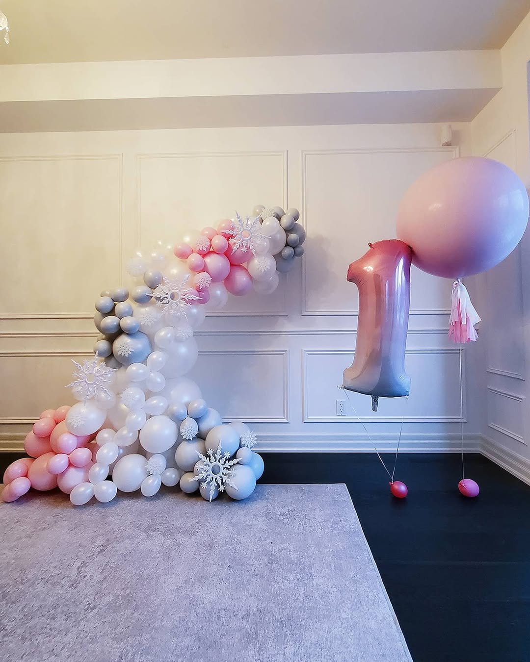 Subtle Snowflake Glam