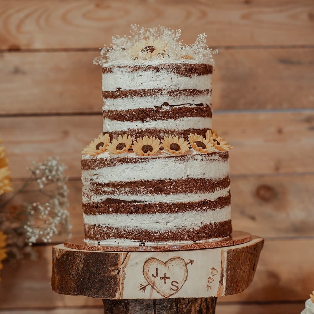 Sunflower Story Cake 