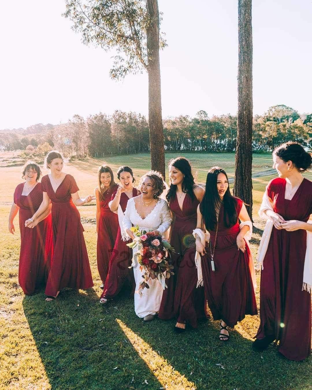 Sunset Burgundy Glow 