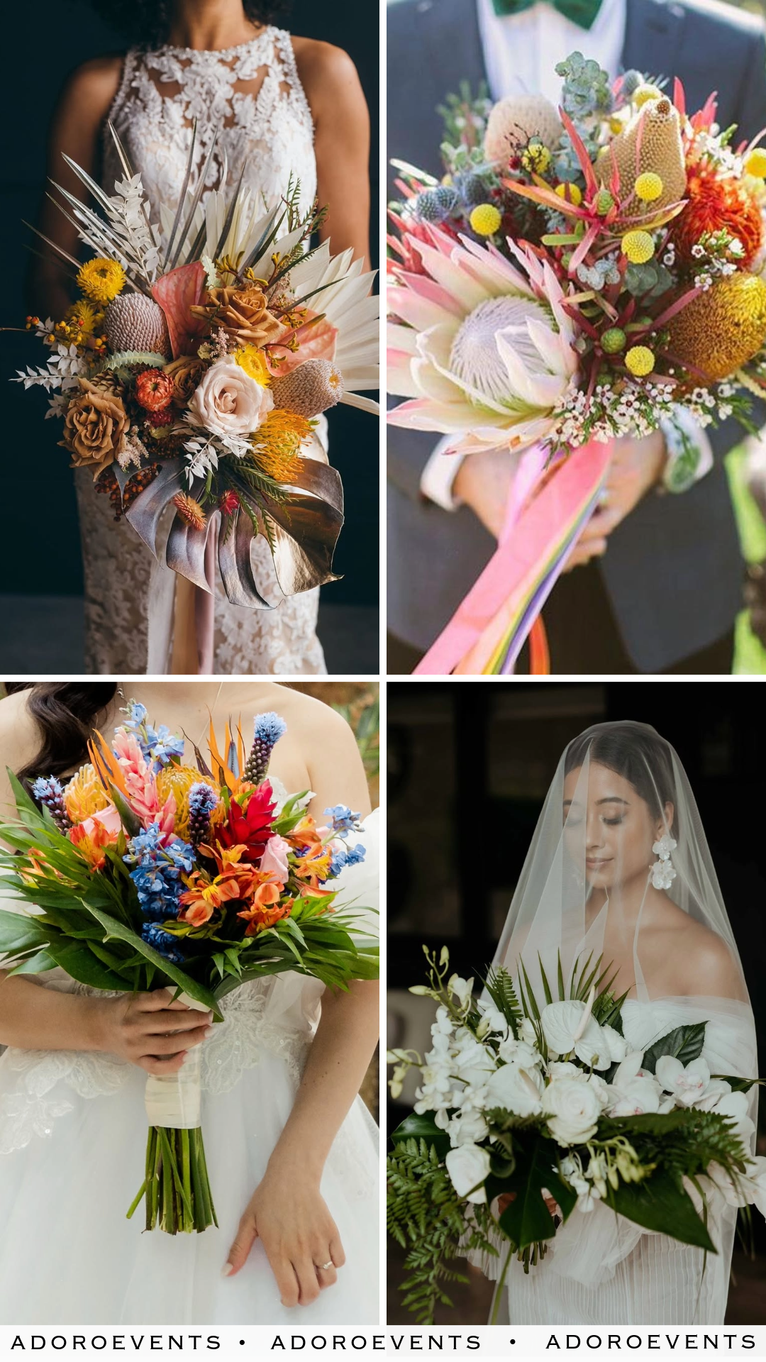 Tropical Wedding Bouquet