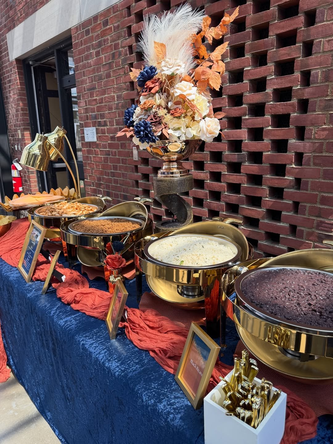 Velvet Glam & Gold Tacos