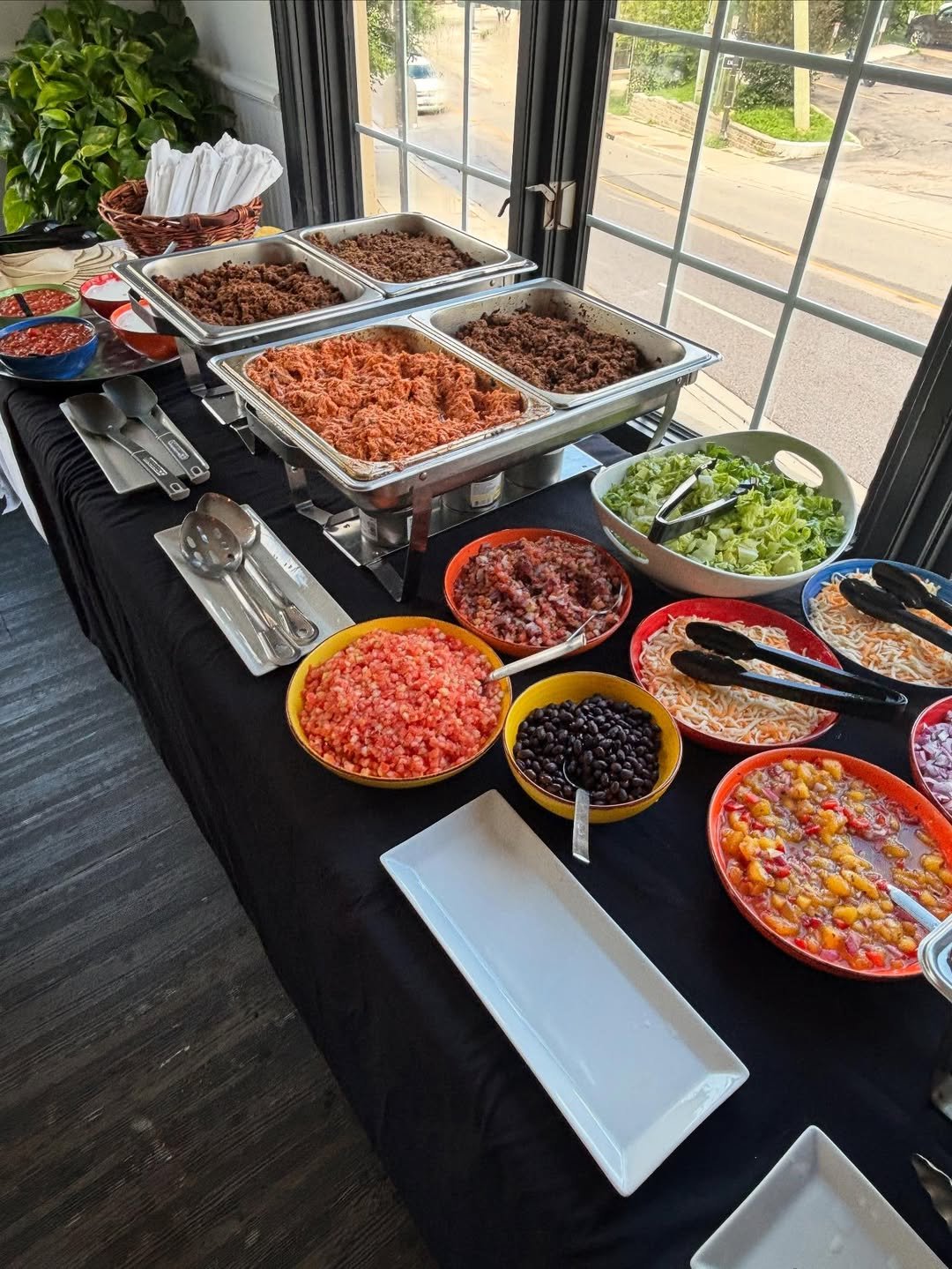 Vibrant Fiesta Window