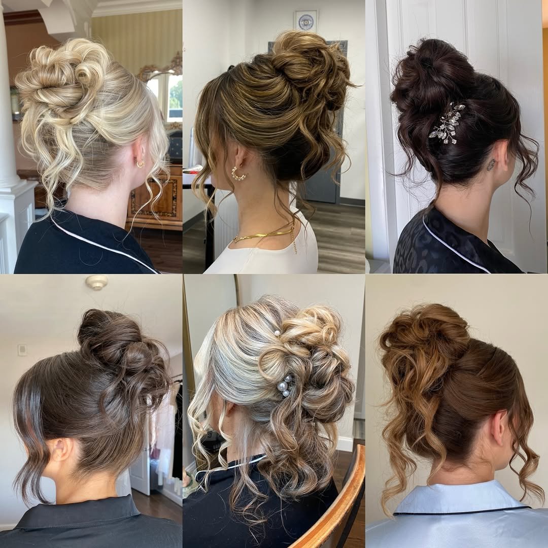 Voluminous Luxe Updo