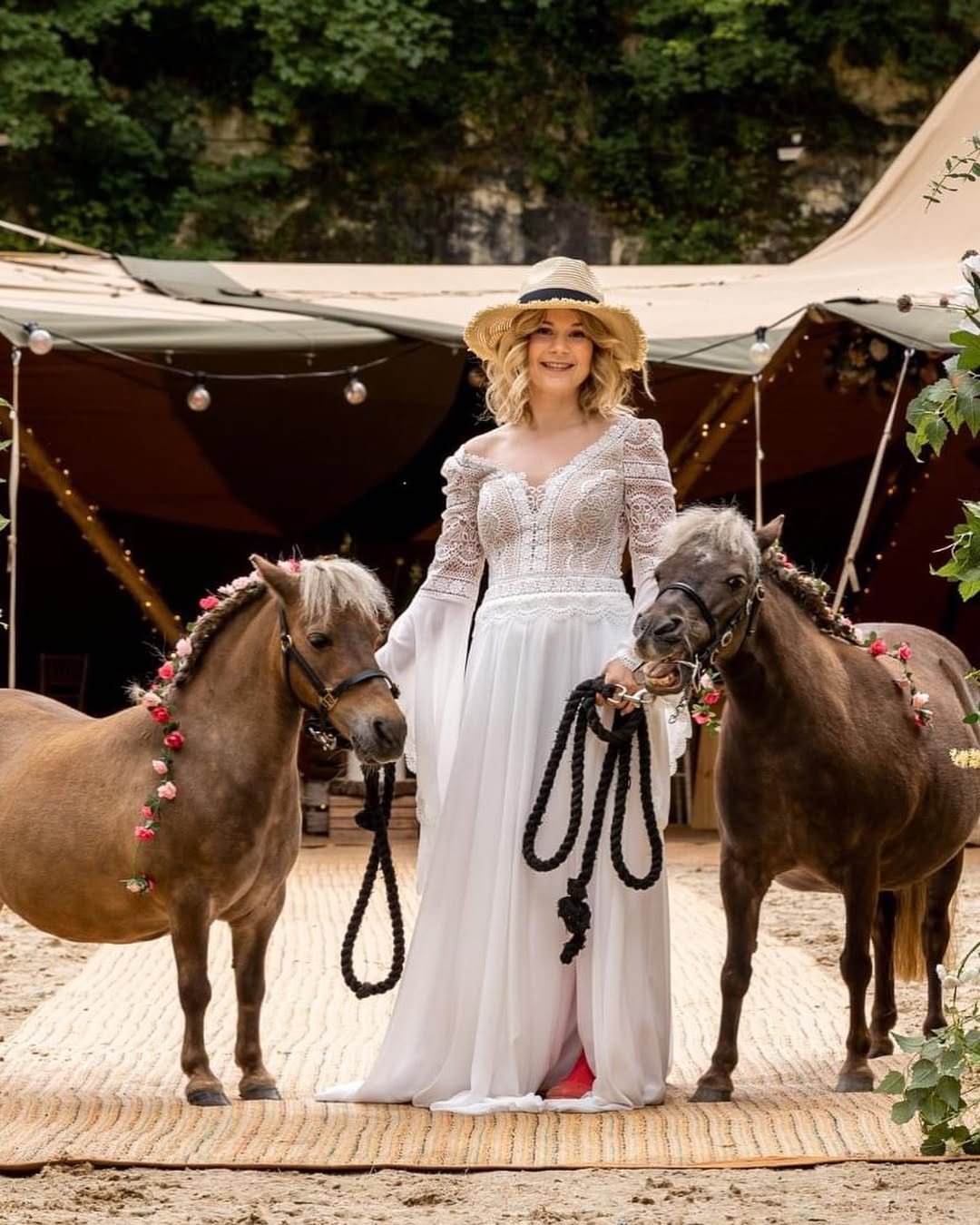Whimsical Ranch Bride