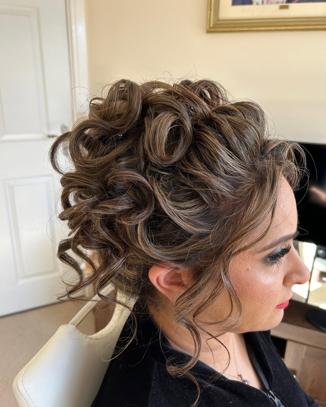 Whirl of Romantic Curls