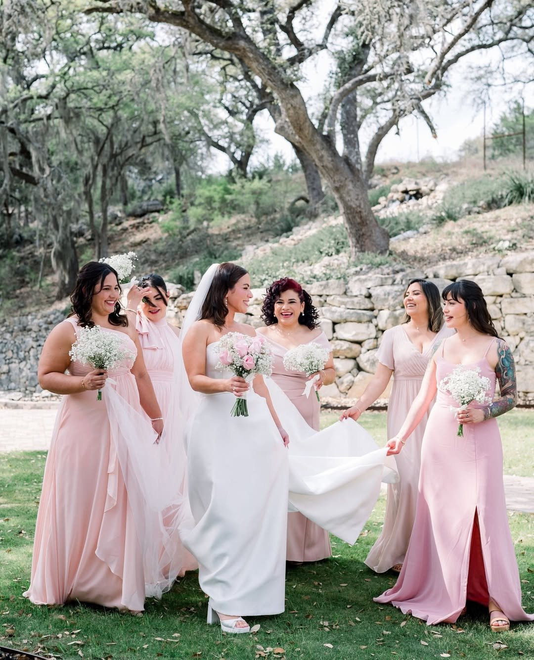 Whispers of Joy in Pastel Blush