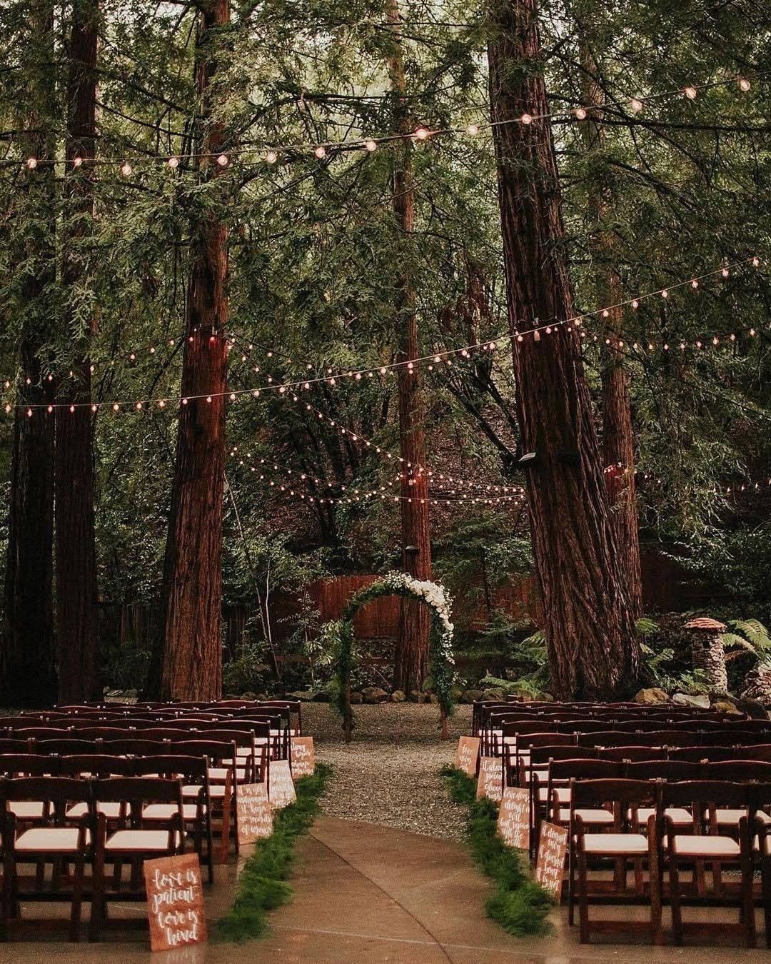 Woodland Fairylight Ceremony