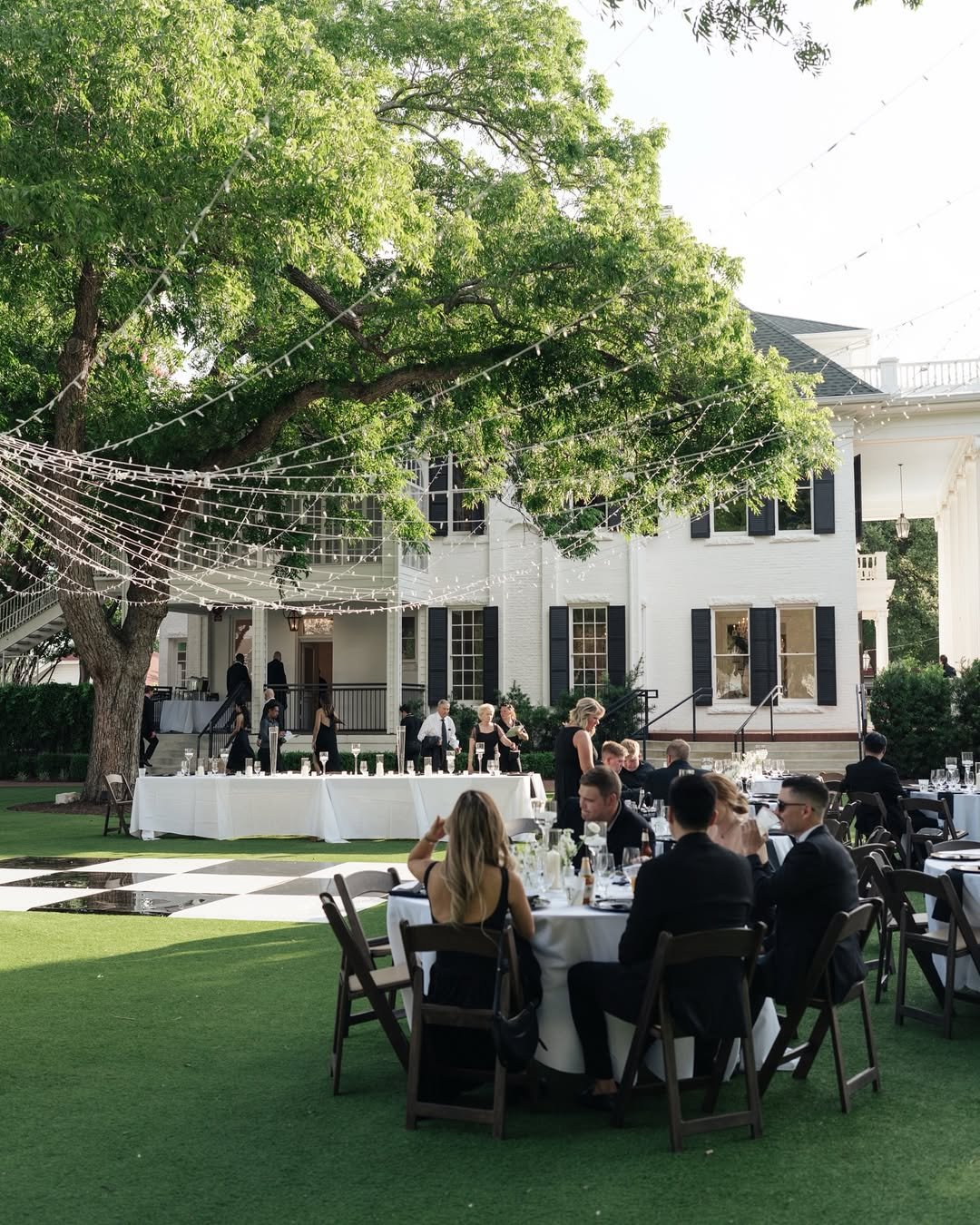 Classic Southern Lawn Reception 