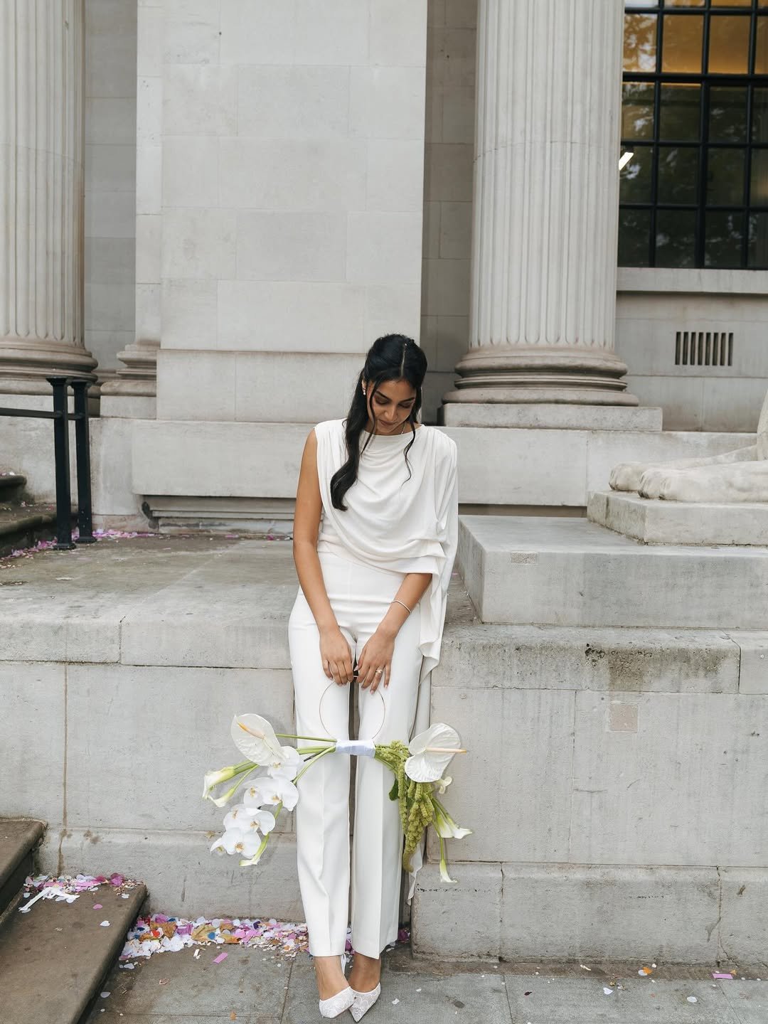 Draped Modern Sculpture 