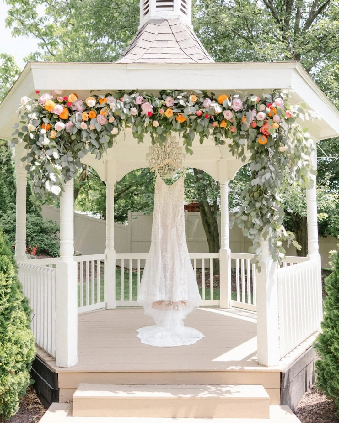 Garden Gazebo Romance 