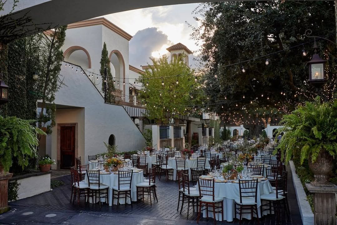 Mediterranean Courtyard Romance