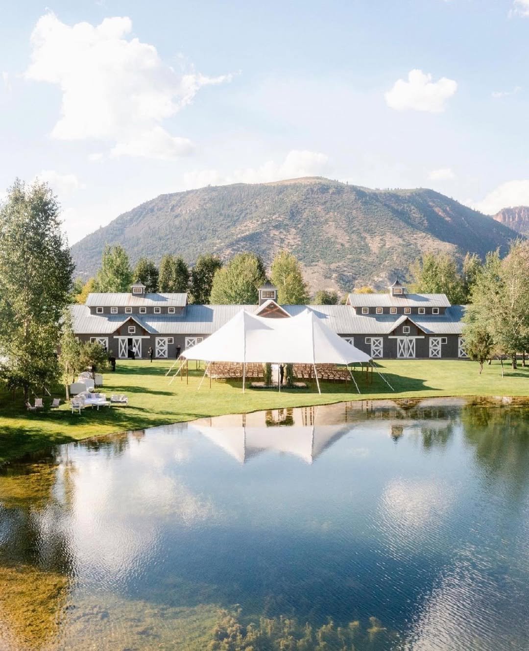 Mountain Reflection Charm