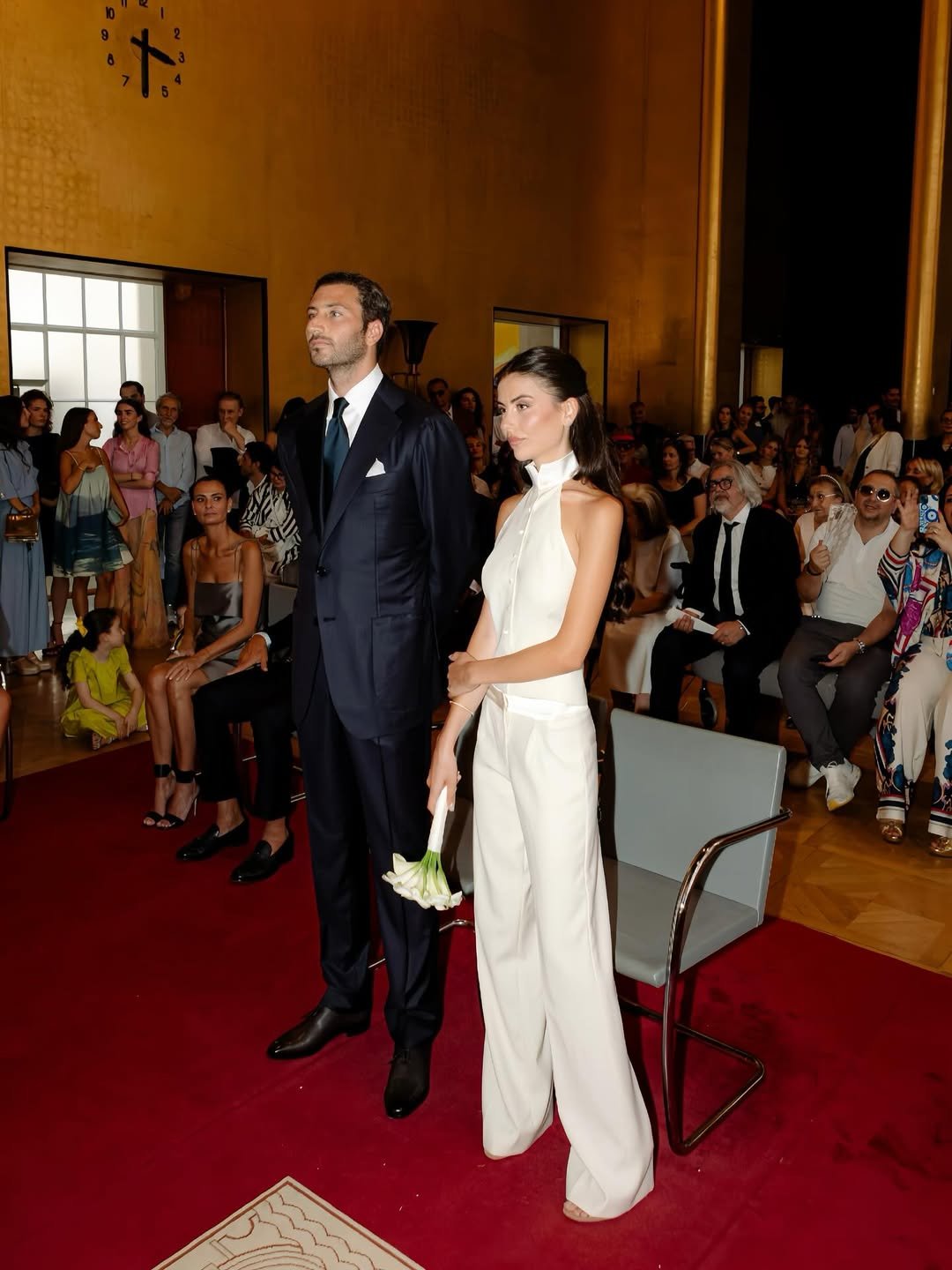 Power-Bride Jumpsuit Elegance 